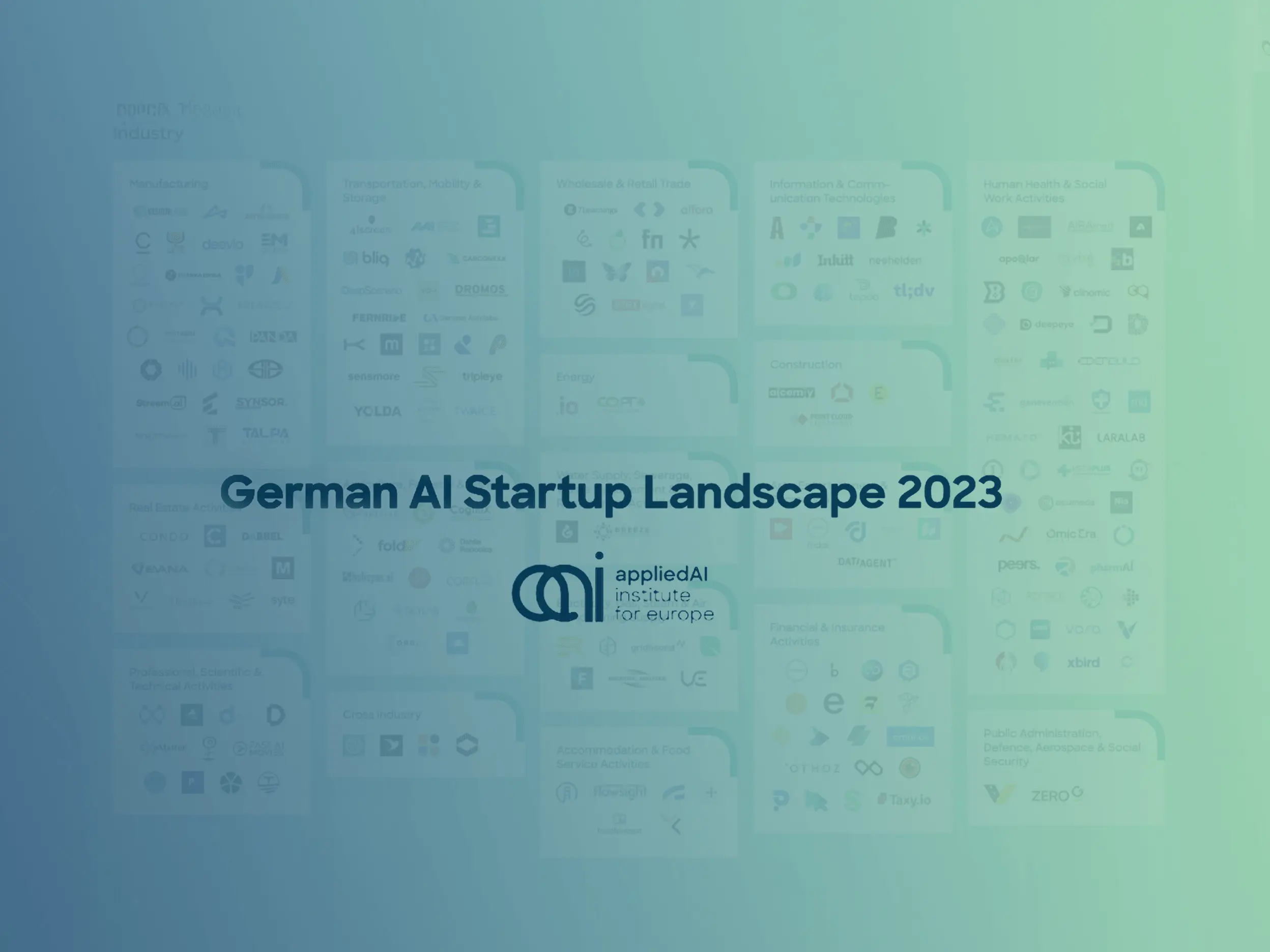 German AI Startup Landscape 2023