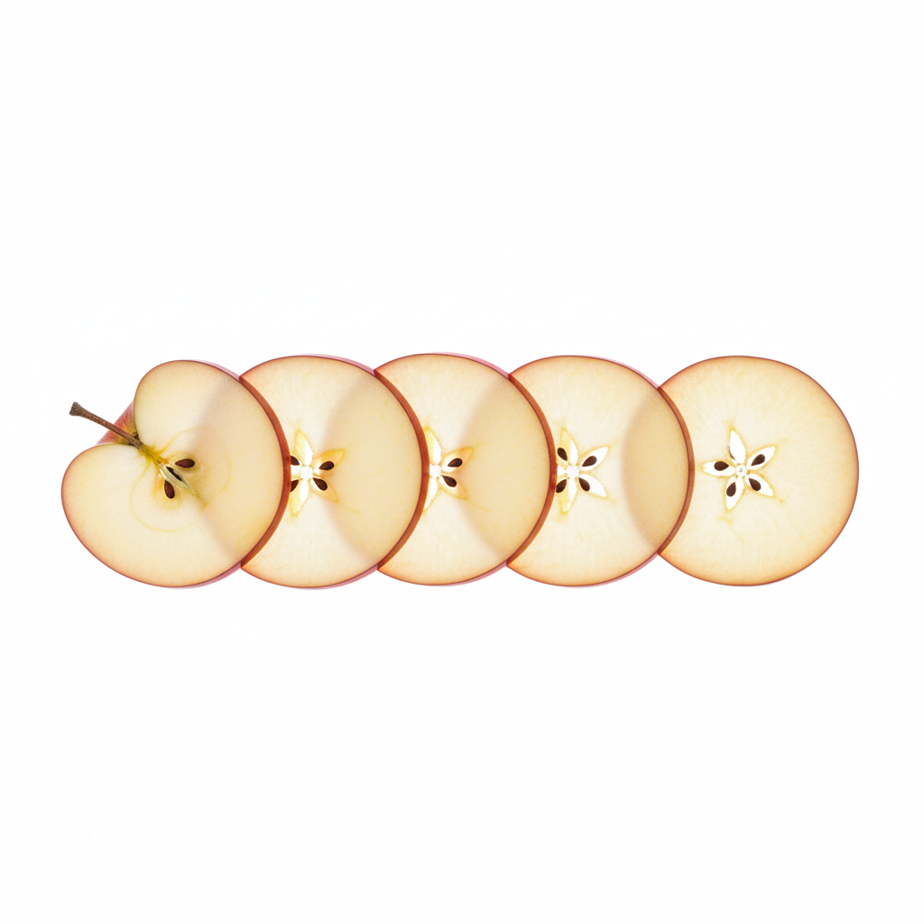 Apple slices